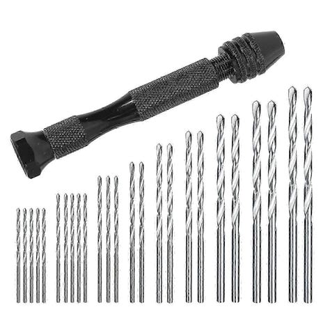 zdjęcie różnych typów wierteł ręcznych