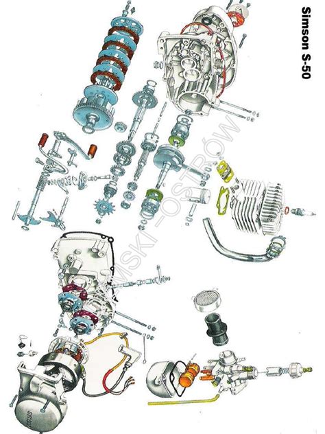 schemat budowy silnika Kawasaki V-Twin