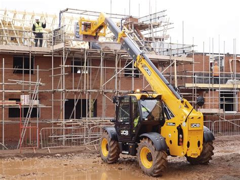 Thematic photo of JCB 535-95 telehandler at work