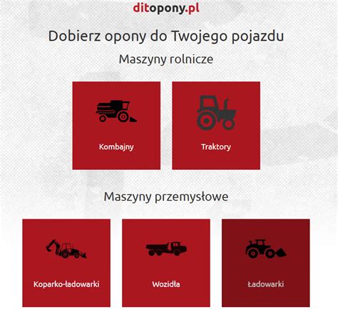 Zestawienie opon przemysłowych różnych marek do maszyn budowlanych