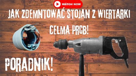 zdjęcie czyszczonej wiertarki