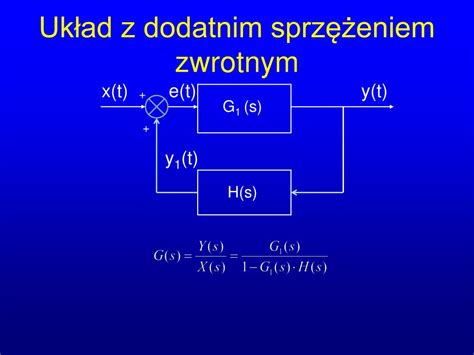Schemat komparatora z histerezą (dodatnim sprzężeniem zwrotnym) z rezystorami R1 i R2