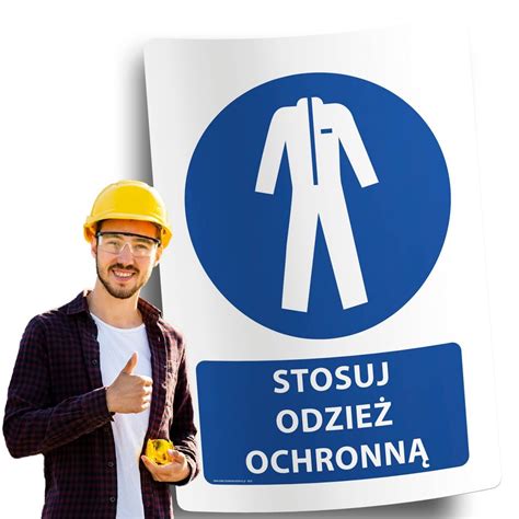 grafika przedstawiająca bezpieczne narzędzia i odzież ochronną