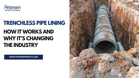 Diagram illustrating trenchless pipe laying technique.