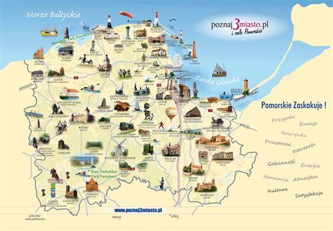 Historyczna mapa Pomorza z zaznaczonymi miastami znanymi z piwowarstwa