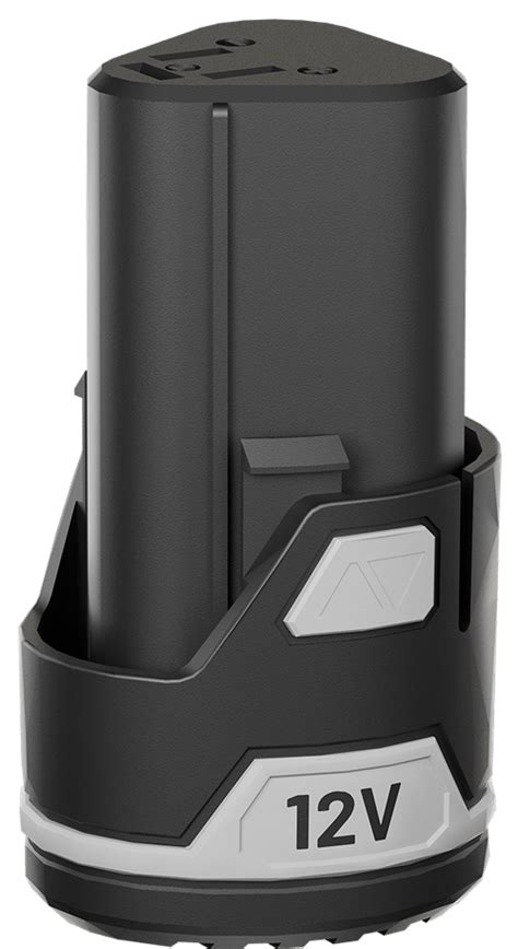 A visual representation of the Ferrex 12V Power Series with various compact cordless tools and their compatible battery.