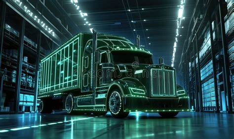 Thematic photo of a platform truck in a warehouse environment