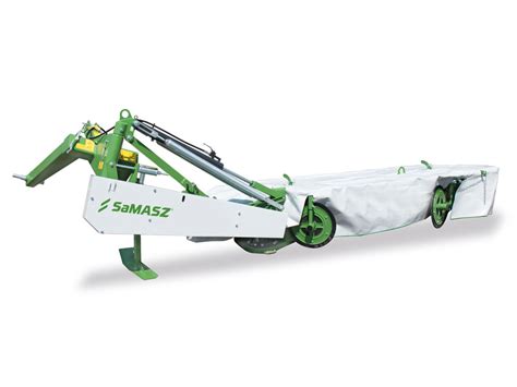 Photo of a SaMASZ disc mower with central suspension