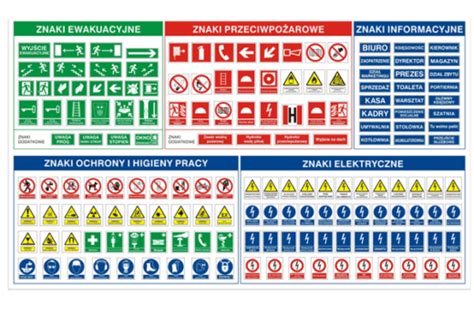 Znaki informacyjne dotyczące bezpieczeństwa na kładce