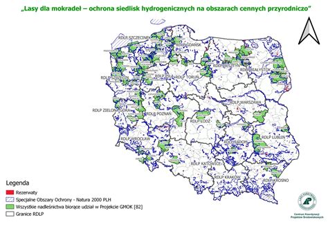 mapa mokradeł Manchac