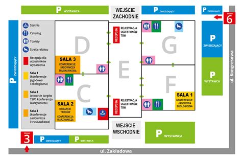 mapa targów AGROTECH Kielce z zaznaczeniem Hali 1, Stoiska 06