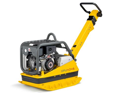 Zagęszczarka rewersyjna Wacker Neuson DPU 4045 w pracy