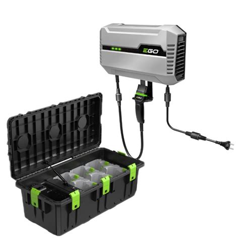 schemat baterii EGO Power+ z technologią Keep-Cool