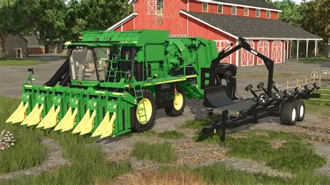 zdjęcie kombajnu do bawełny John Deere w Farming Simulator
