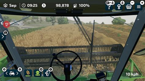 screenshot Farming Simulator przedstawiający rozległy, ale pusty krajobraz