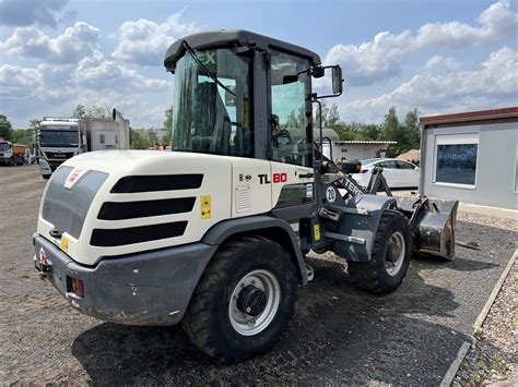Terex TL 80 w akcji na placu budowy