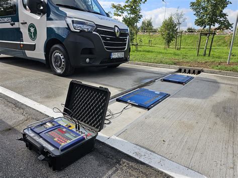 Waga ciężarowa ITD do kontroli pojazdów